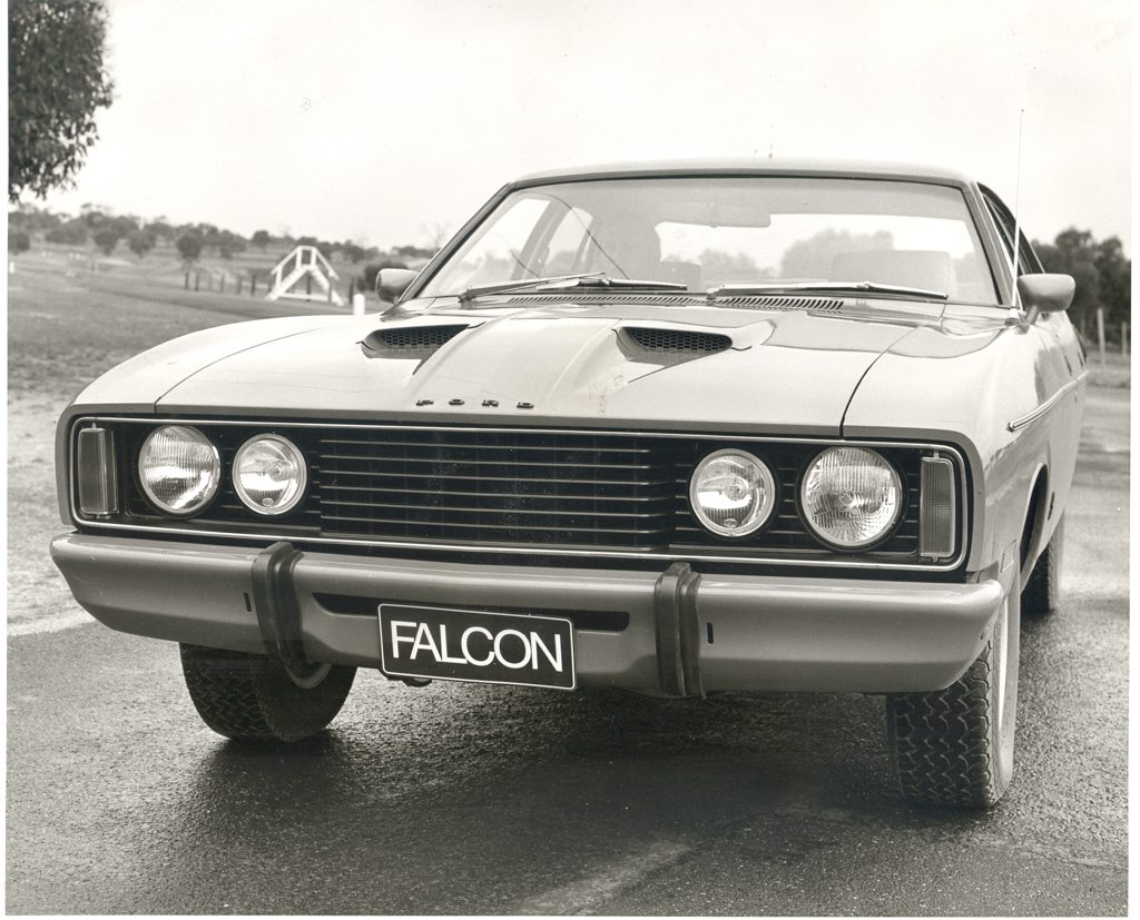 The 1976 XC Ford Falcon. The 1976 XC Ford Falcon.